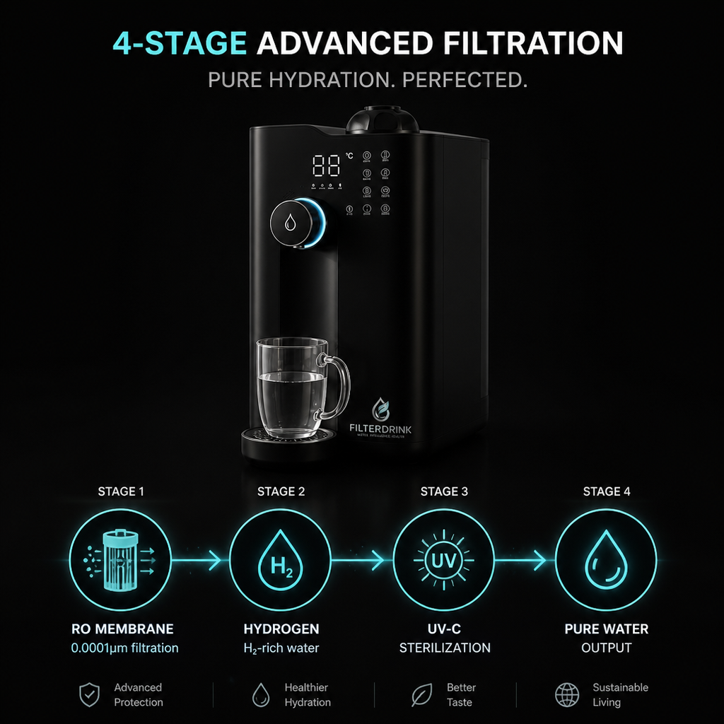 Smart RO + Hydrogen Water Dispenser