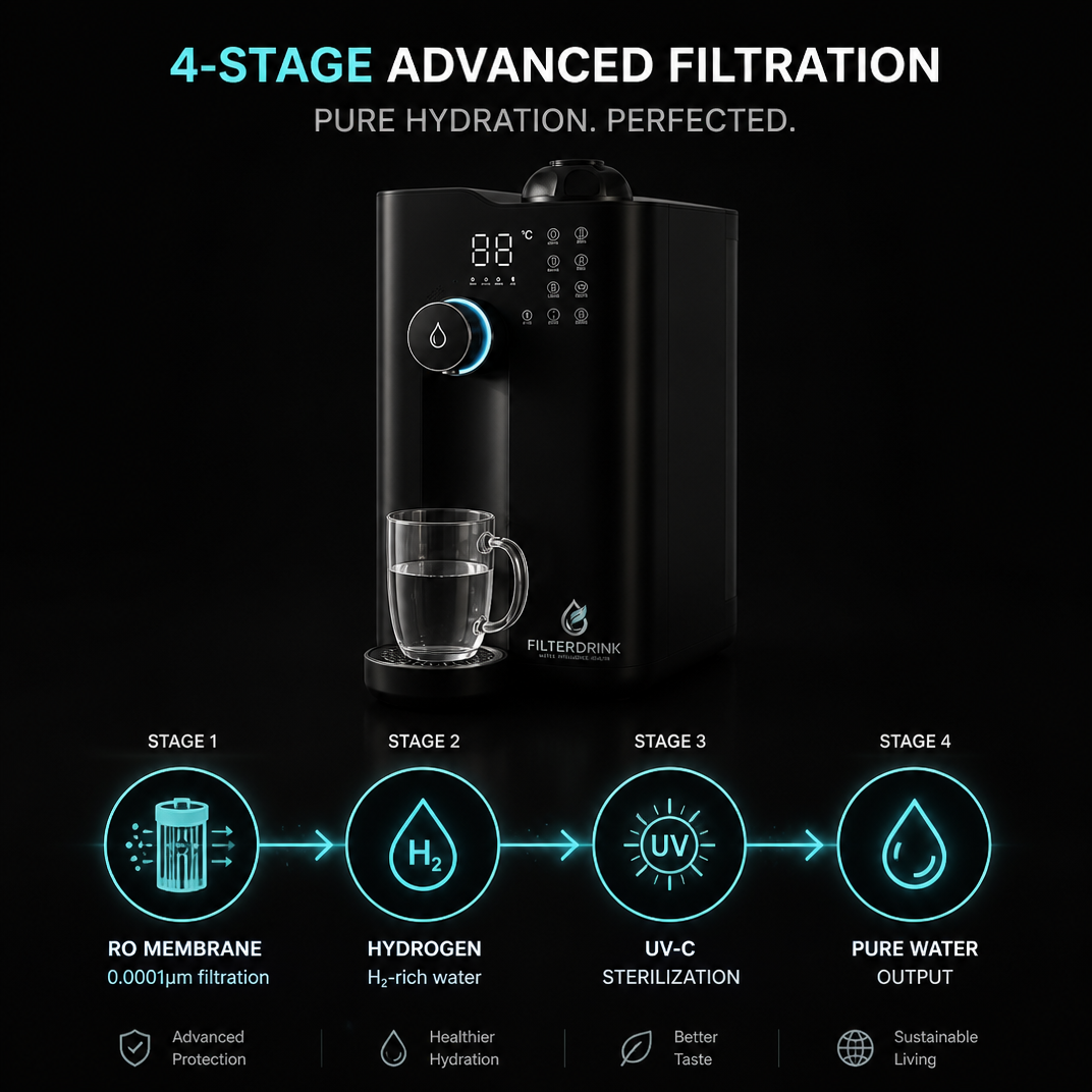 Smart RO + Hydrogen Water Dispenser