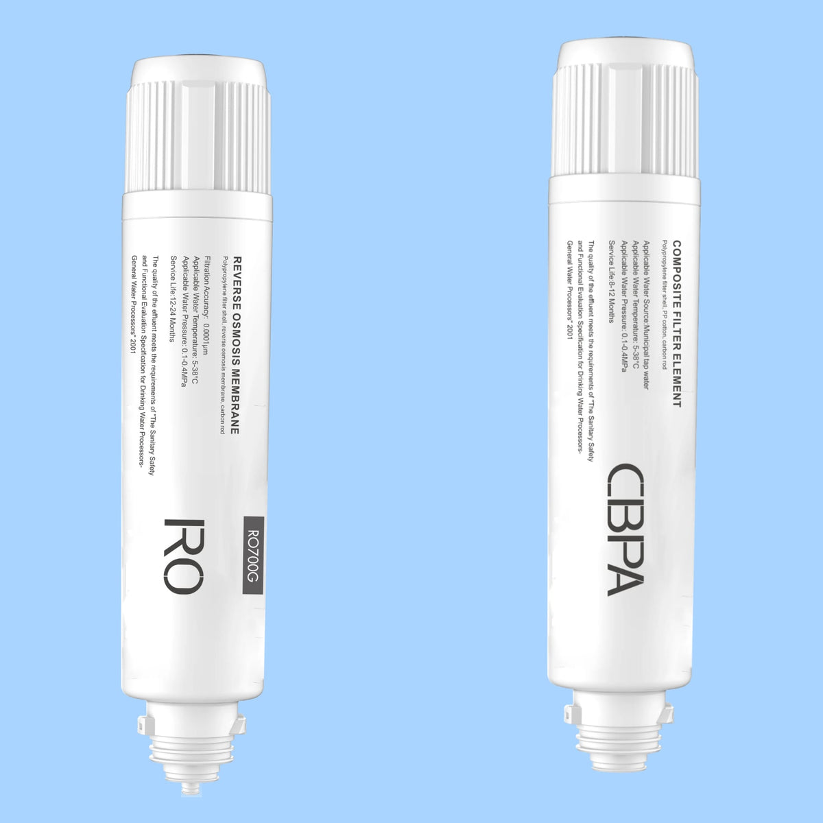 Filtros de Recambio — FILTERDRINK Elite 700 Black Edition
